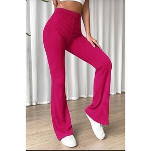 Hot Pink Wide leg pants